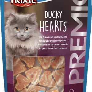 TRIXIE Premio Hearts Ente/Lachs 50 g Markenware